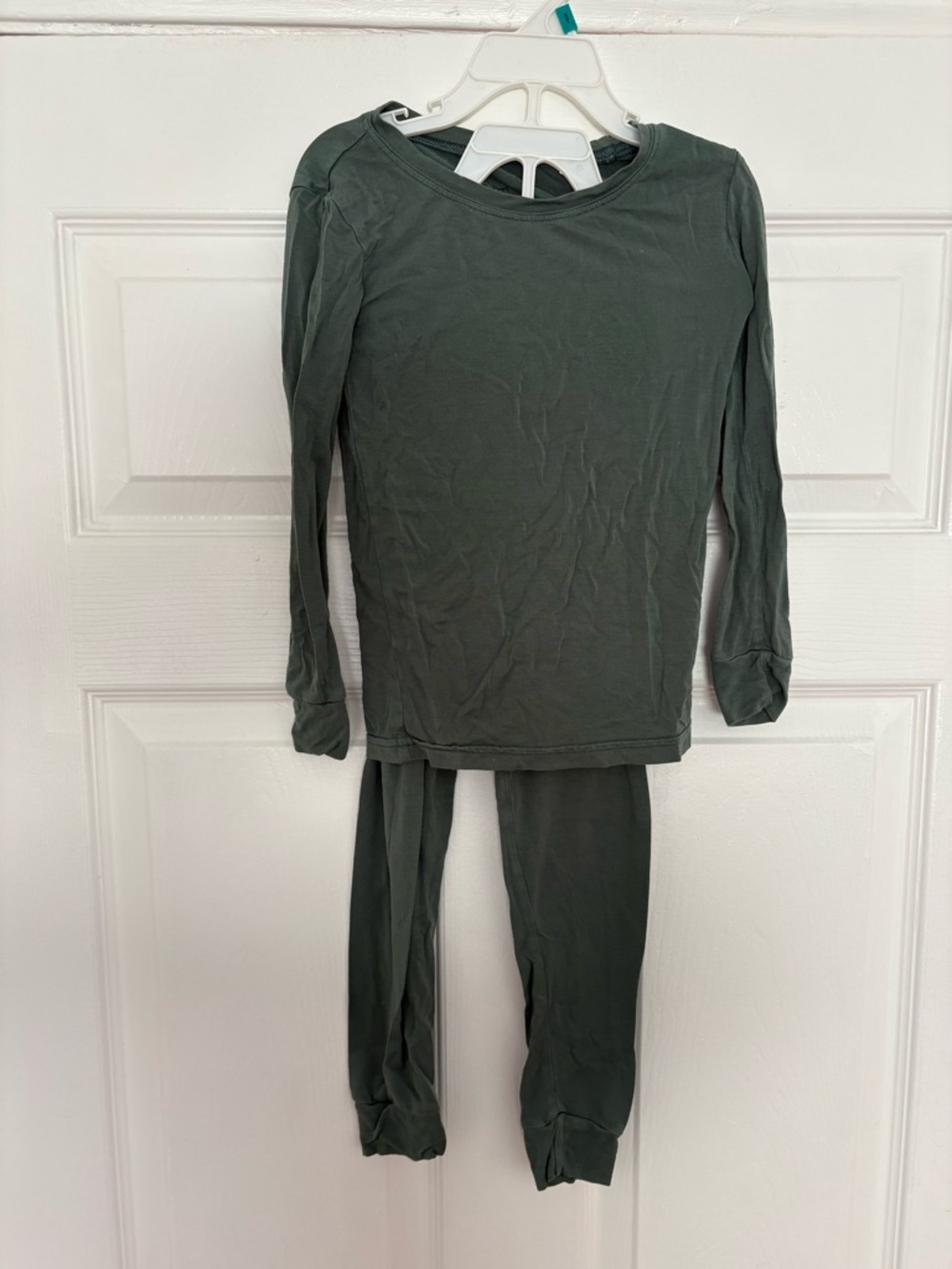 Little Sleepies Dark Green PJ set